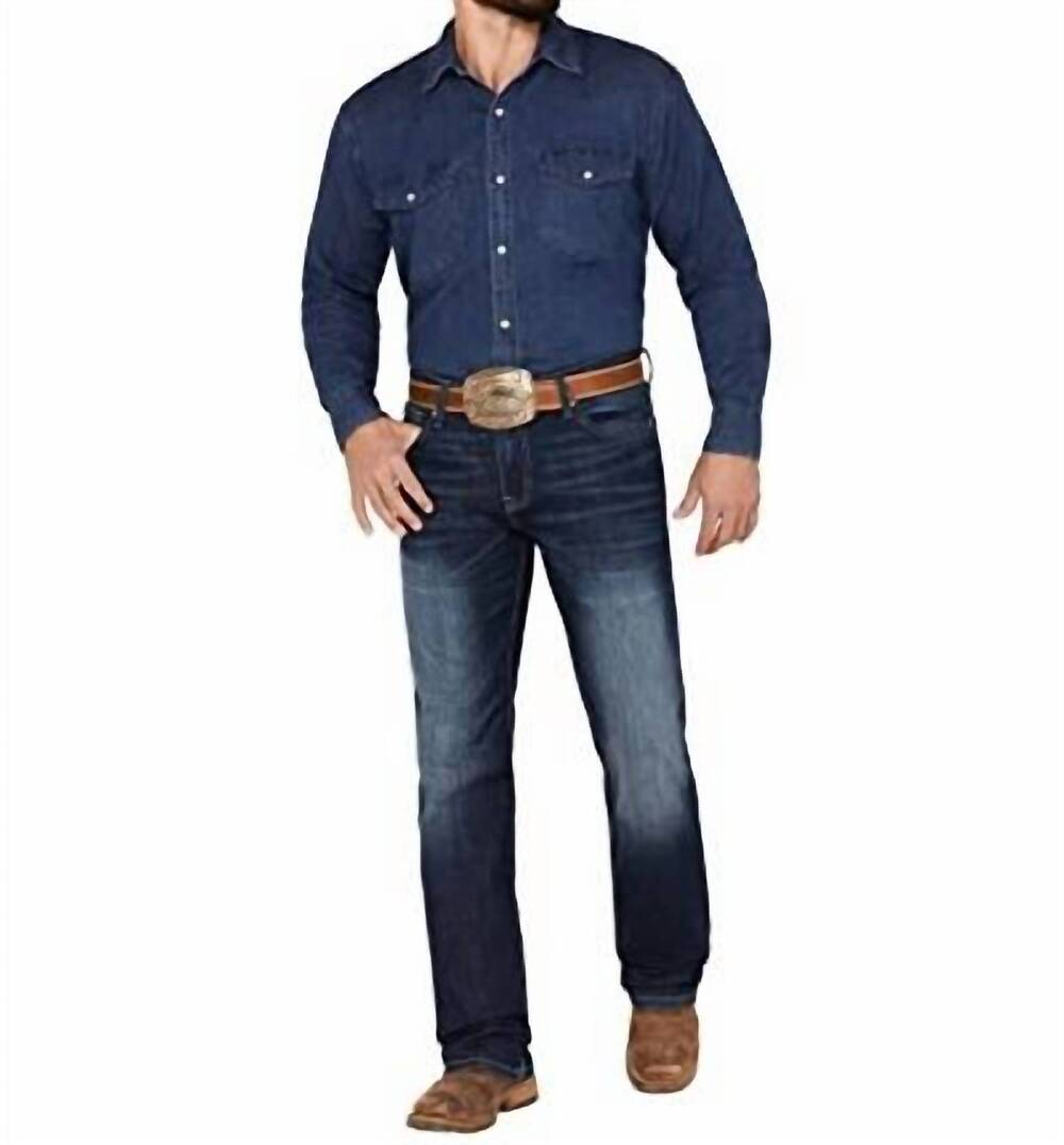 NEW CINCH men's ian slim boot performance stretch denim jeans in indigo
